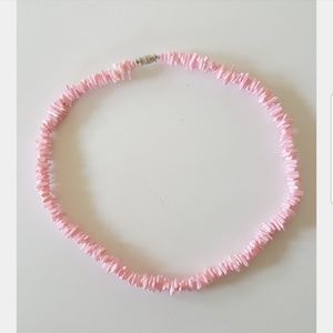 Faux Puka Chip Shell Necklace